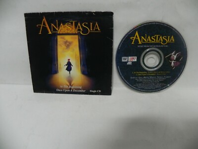 Anastasia - At The Beginning Rare KOREA Promo Single CD / Disney Soundtrack OST