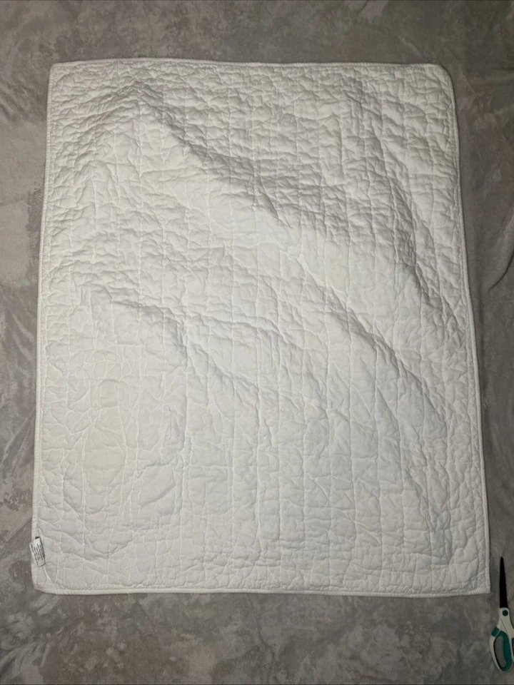 Edredón reversible Land of Nod Baby Manta Cebra Mono Jirafa Cuna Foto 4 de 4