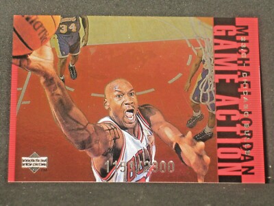 Michael Jordan 1998-99 Upper Deck Living Legend Game Action #G12