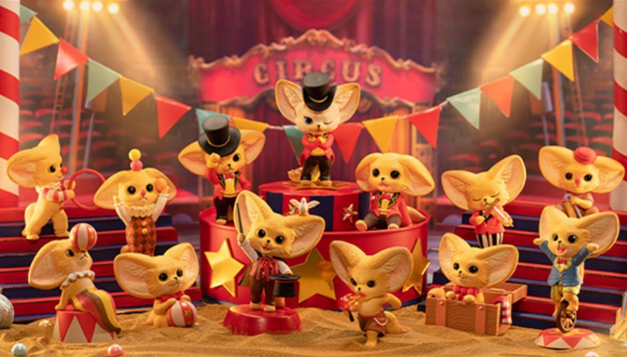 POP MART Kenneth Circus Show Series Blind Box Figure Collectible Toy