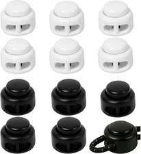 Cord locks, Toggles, fits 550 Paracord and Crafts, Perfect for Face Masks USA!!