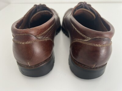 Cole Haan Country Mens 9.5 M Brown Leather Lace Up Lug Dole  display picture 2