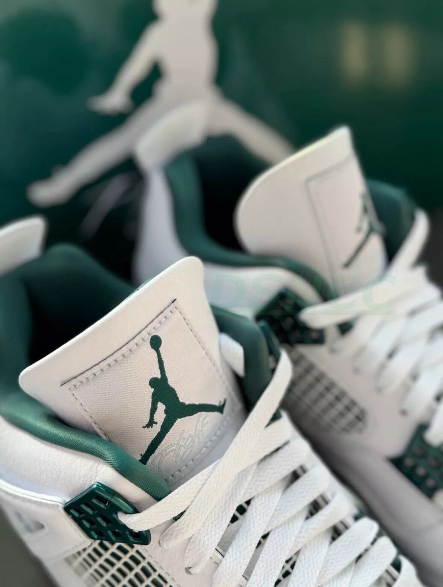 Size 10 - Air Jordan 4 Retro Oxidized Green for sale online | eBay
