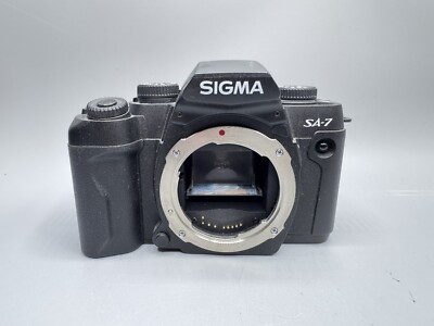 Sigma SA-7 analoge Spiegelreflexkamera Gehäuse Body #1026681-92