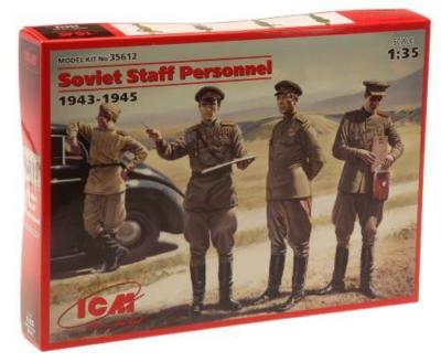 ICM - Soviet Staff Personnel 1943-1945 (1:35)