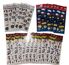 Bundle of 21 Paper House Sticky Pix Puffy/Faux Enamel Sticker Packs