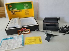 P-Vintage Kodak Ektasound 130 Movie Outfit in Box Microphone