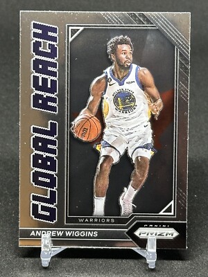 Andrew Wiggins 2022-23 Panini Prizm #5 Global Reach Golden State Warriors