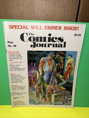 The Comics Journal #46 1979 Fantagraphics Books Pre Owned