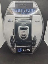 Vintage GPX C3038M Portable Cassette Player Walkman w/ Bass Boost!  New Sealed