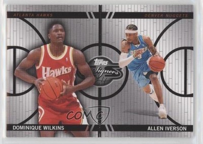 2008 Co-Signers Changing Faces 795/899 Allen Iverson Dominique Wilkins HOF 0nb2