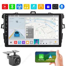 For Toyota Corolla 2009-2015 Car Stereo Radio Android 15 GPS Navi Apple Carplay