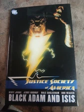 JUSTICE SOCIETY OF AMERICA Black Adam and Isis (2009) DC Comics hardcover 1st VF