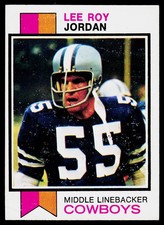 Lee Roy Jordan, 1973 Topps, #159, Dallas Cowboys,