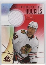 2024-25 SP Game Used Authentic Rookies Red Jersey Relic Nolan Allan Rookie= RC