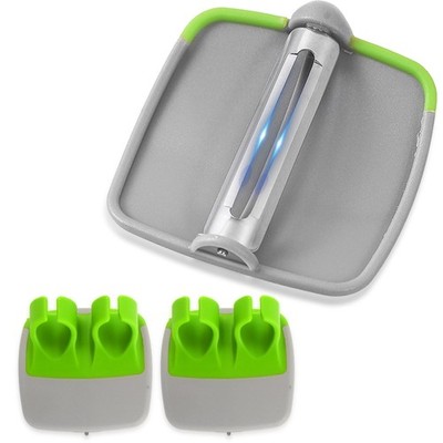 Fingers Grip Palm Peeler for Fruit & Vegetable, Finger 2-Pack, Green