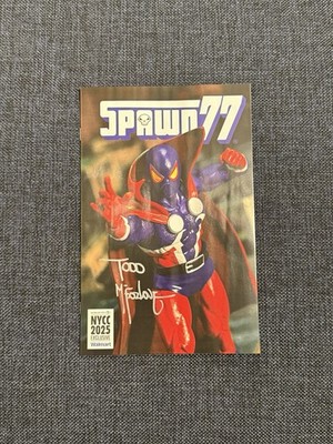 Spawn 1 NYCC 2025 Walmart Spawn 77 Variant Signed Todd McFarlane