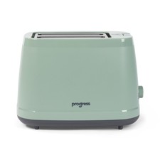 Progress Neutrals 2-Slice Electric Toaster – Self-Centring, Wide Slots