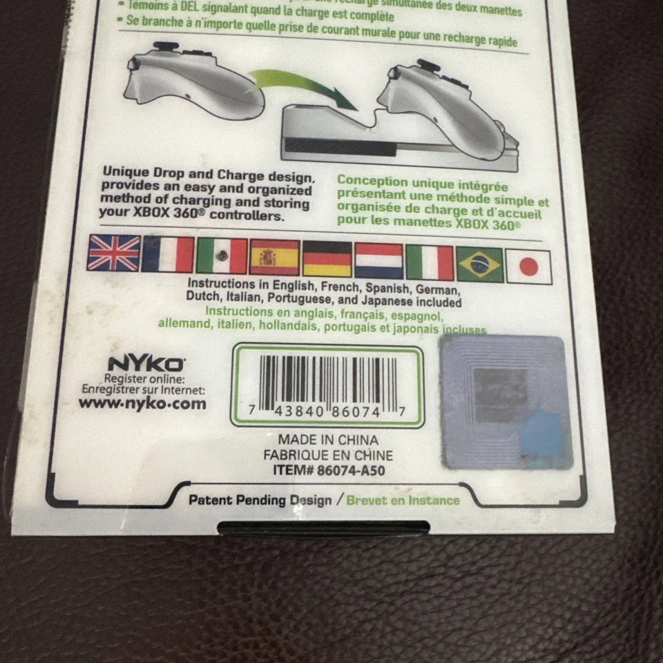 NEW Nyko Charge Charging And Storage Base For Microsoft Xbox 360 - Image 4 of 4