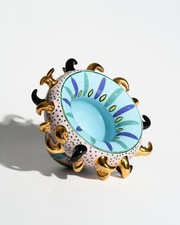 LEGURA Sculptural Ceramic Centrepiece Bowl Regula Brenner-N&uuml;nlist, Switzerland