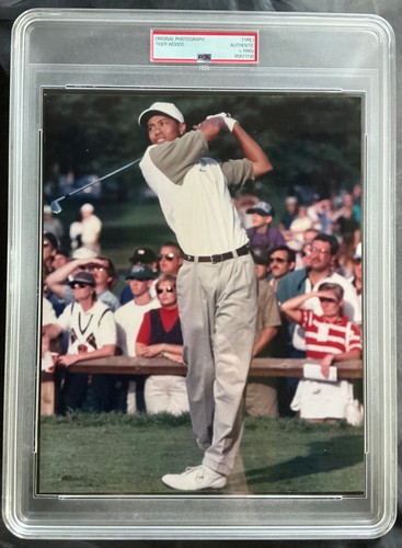 1990s Tiger Woods PSA Type I / Type 1 Photo 8"x10"