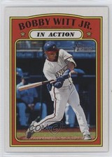 2021 Topps Heritage Minor League Edition In Action Bobby Witt Jr #181 0d08