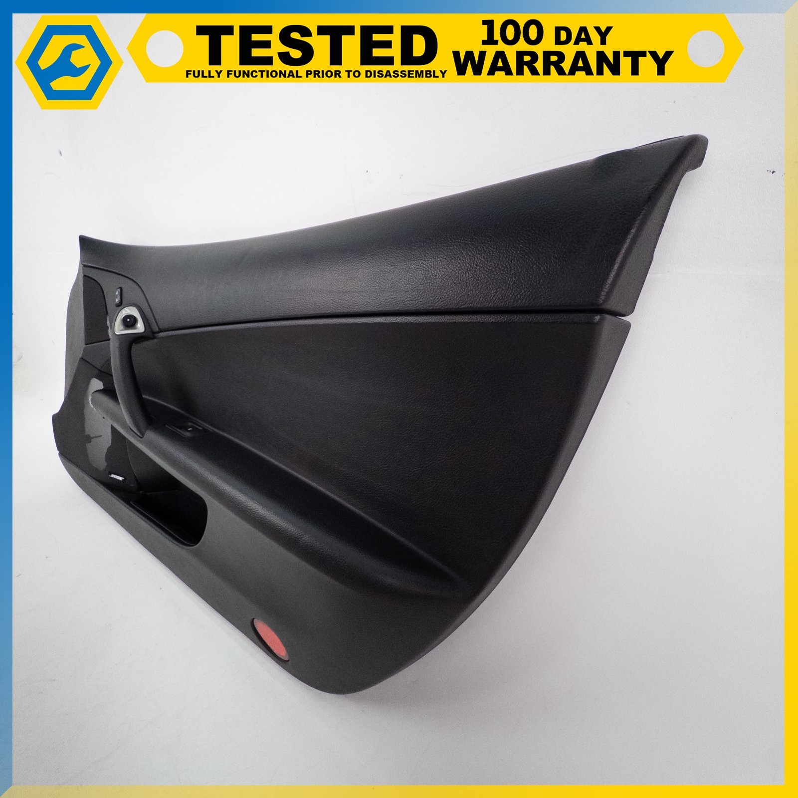 05-11 CHEVROLET CORVETTE C6 FRONT RIGHT SIDE INTERIOR DOOR PANEL BLACK OEM