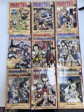 Fairy Tail Manga Books Hiro Mashima Set of 9 Paperbacks Kodansha - HAI