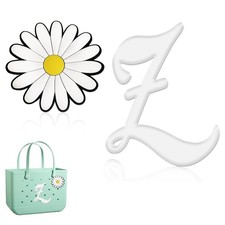 2pcs Charms for Bogg Bag, Letter Charms Decorative Alphabet Lettering Acces - 21