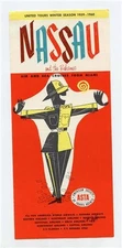 Nassau and the Bahama Air & Sea Cruises from Miami Brochure 1959