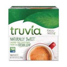 Truvia 8845 0.12 oz. Natural Sugar Substitute Packets (140/Box) New