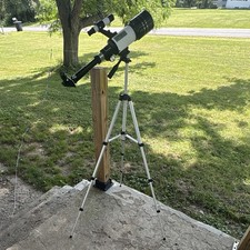 F30070M 70mm Refractor Telescope Coated Optics Altazimuth Tripod Finder