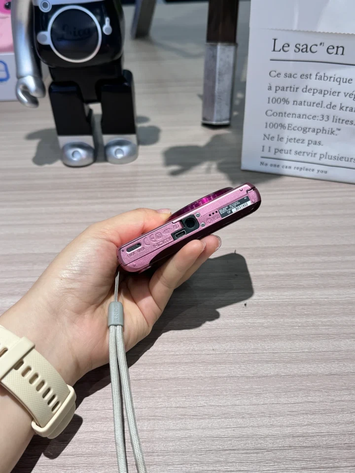 Cámara digital compacta Sony Cyber-shot DSC-WX200 18,2 MP 10x zoom rosa Foto 4 de 4