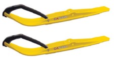 Pair of Yellow C&A Pro RAZOR 6 Snowmobile Ski...