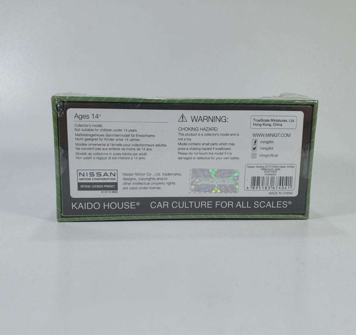 KAIDO HOUSE MDX Nissan Skyline GT-R R34 MALAYSIA MILLENNIUM JADE