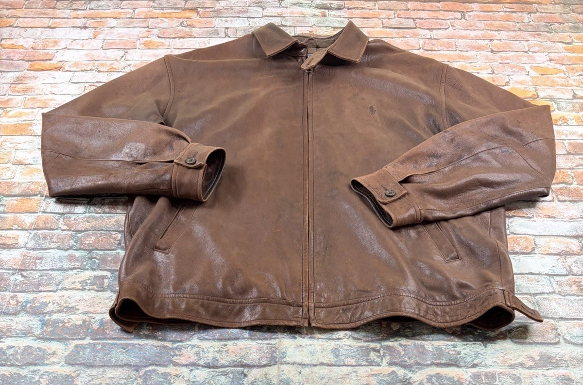 25+ Polo Ralph Lauren Zip Leather Outer Shell Coats, Jackets