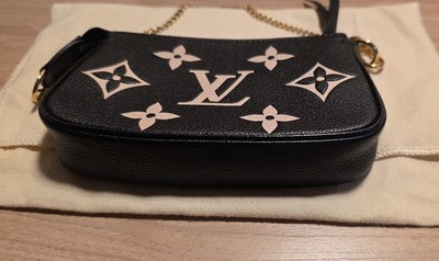 LOUIS VUITTON Mini Pochette Accessoires Monogram Empreinte Pouch