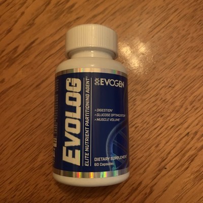Evogen Nutrition EvoLog Elite Nutrient Partitioning Agent 60 CAPS 09/26 