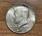 1967 Kennedy Half Dollar 40% Silver Free Shipping