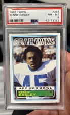 kenny easley rookie card PSA 8. rookie card picture
