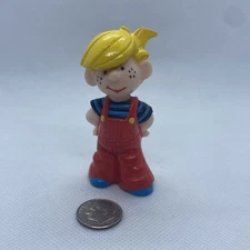 Vintage HKE 1987 Dennis The Menace Figurine Collectible Toy PVC Clean Sorta Rare