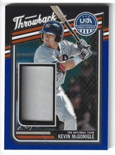 2026 Panini USA Stars & Stripes Kevin McGonigle Throwback Blue /49 Relic #TM-KM