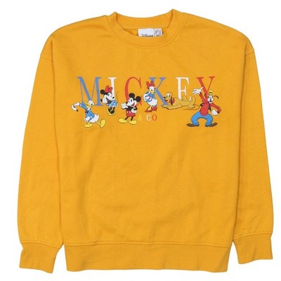 Disney Sweatshirt Damen gelb Mickey & Co XS Primark Cares