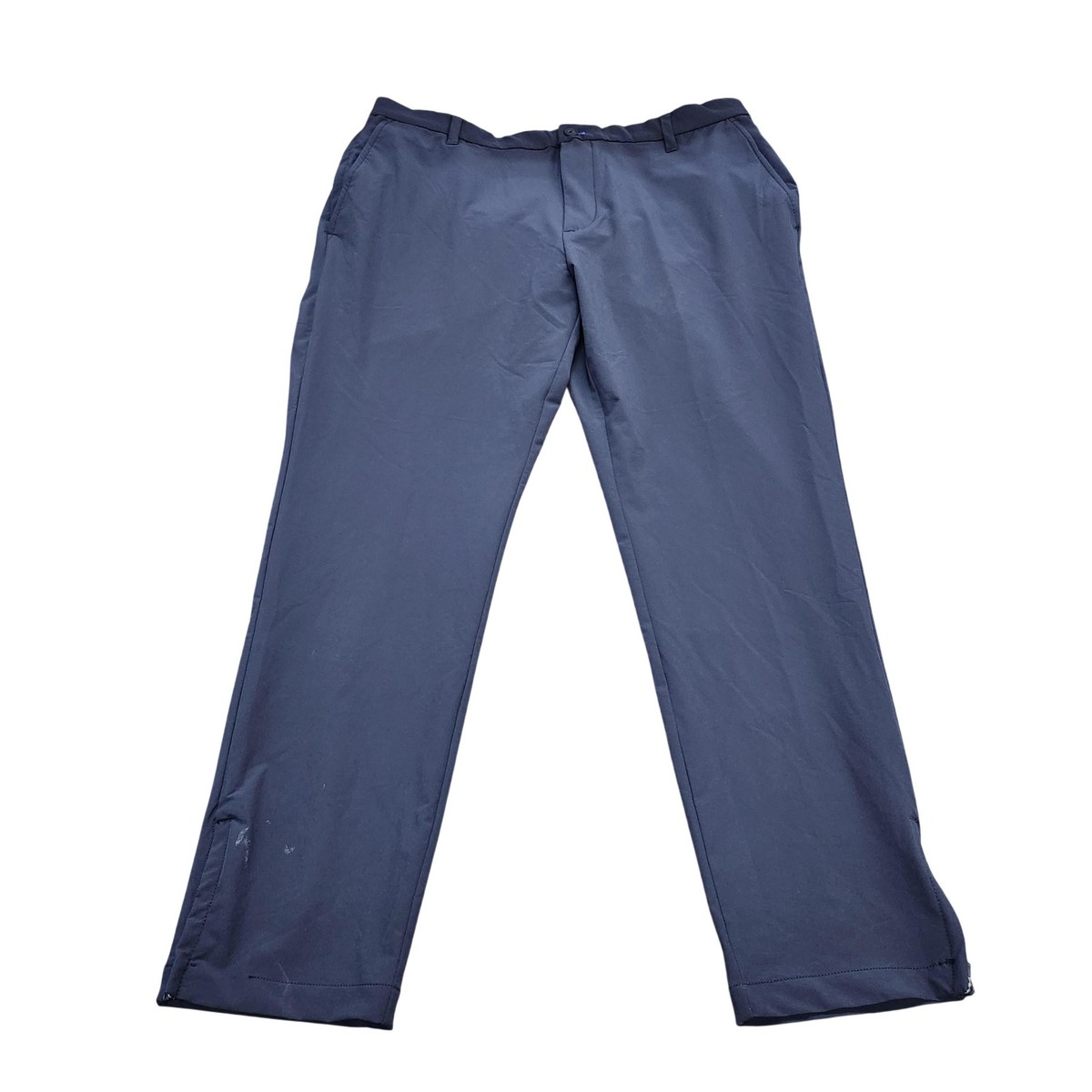 Nautica Navtech Pants Mens 40x32 Blue Chino Straight Leg Water