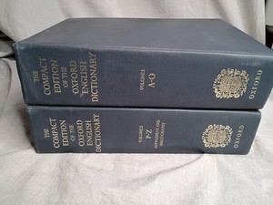 Compact Edition of the Oxford English Dictionary | eBay