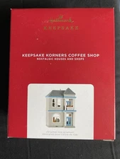 2021 Hallmark KEEPSAKE KORNERS COFFEE SHOP 38th Nostalgic Houses