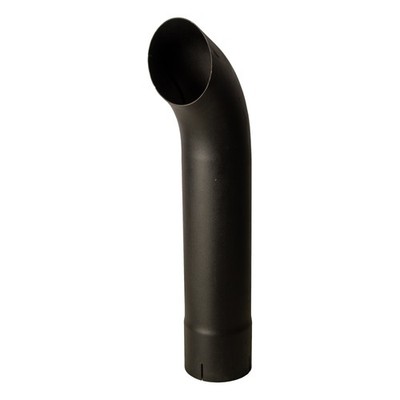 Exhaust Stack Pipe Fits Universal 1-1/4'' x 24'' Bended End Pipe