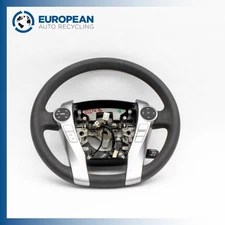 2010-2019 TOYOTA PRIUS, C, V - Black Steering Wheel 75K MILES 45100-47120-C0 OEM
