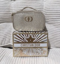 NIB Christian Dior Beauty Gold Vanity Case  Box Holiday 2025 Limited Empty 
