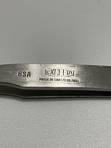 Excelta -6SA Tweezer Angulated Stainless Steel